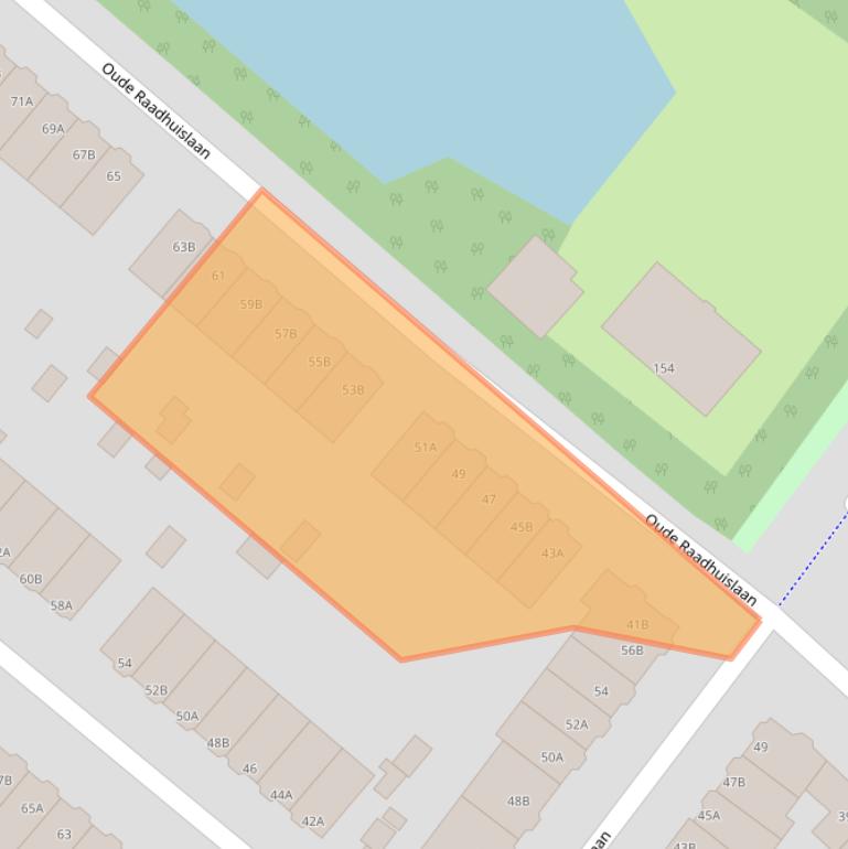 Kaart van postcodegebied 3054NP.