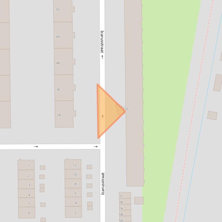 Kaart van postcodegebied 3054PP.