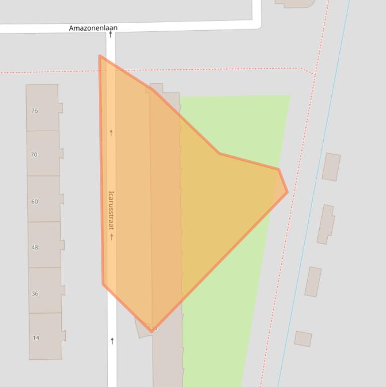 Kaart van postcodegebied 3054PR.