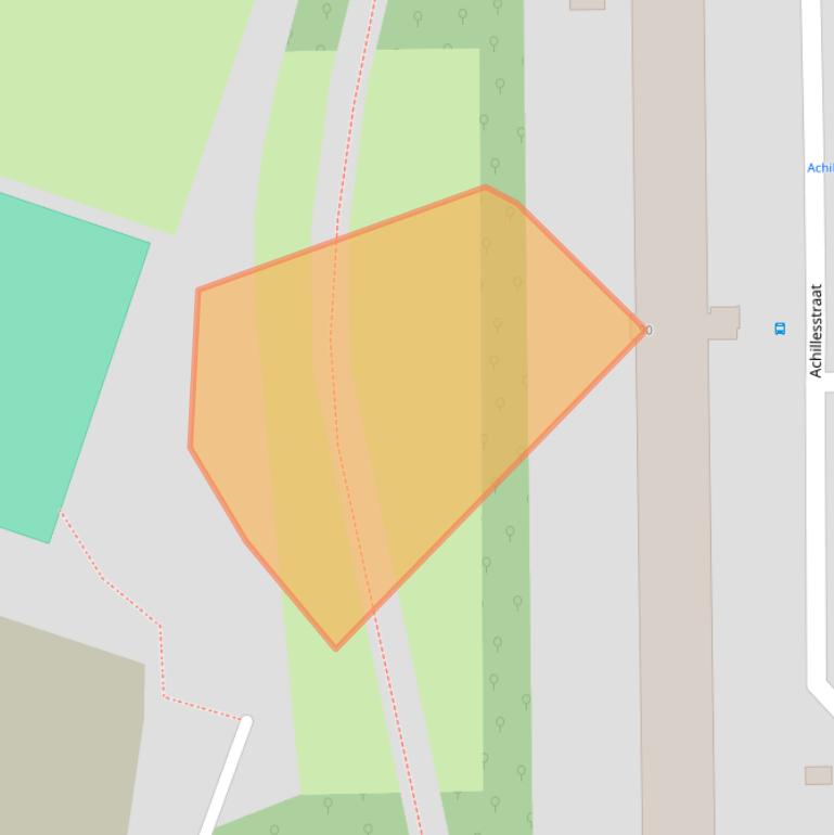 Kaart van postcodegebied 3054RH.