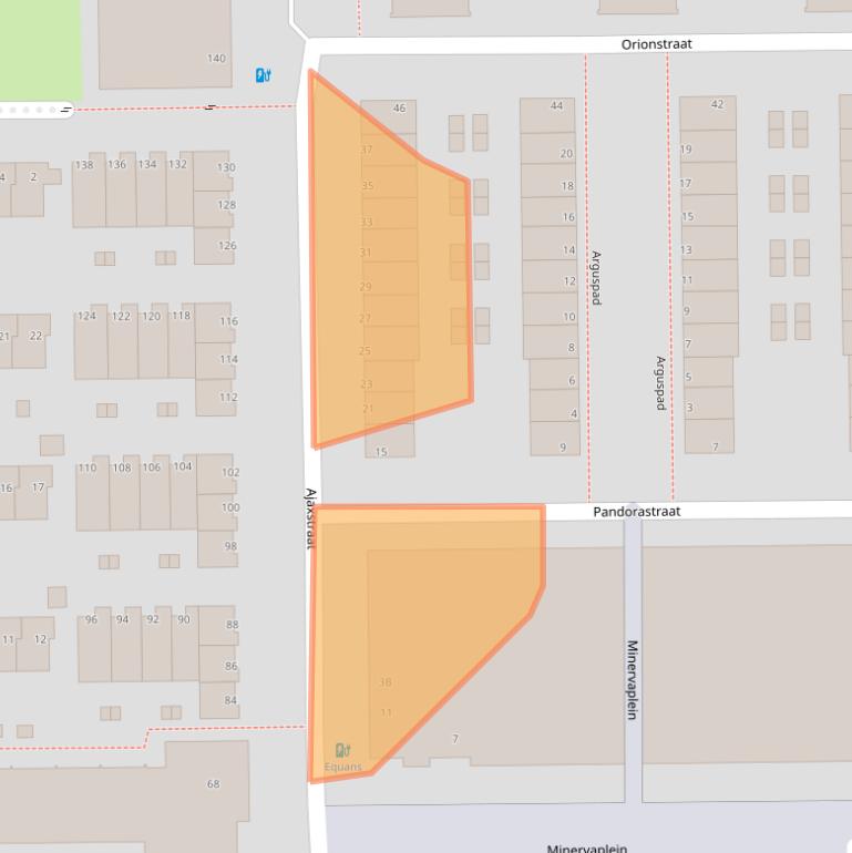 Kaart van postcodegebied 3054SC.