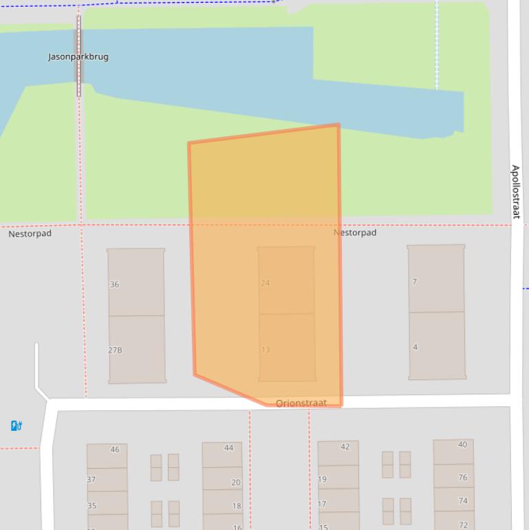 Kaart van postcodegebied 3054SP.