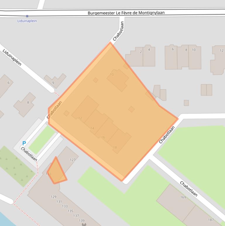 Kaart van postcodegebied 3055AA.