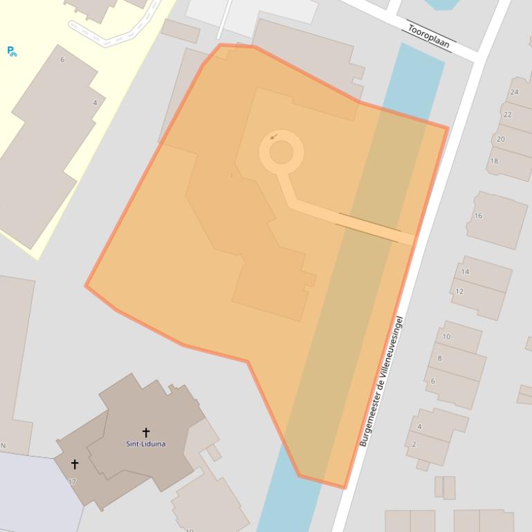 Kaart van postcodegebied 3055AK.