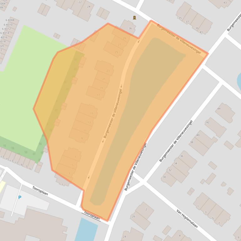 Kaart van postcodegebied 3055AL.