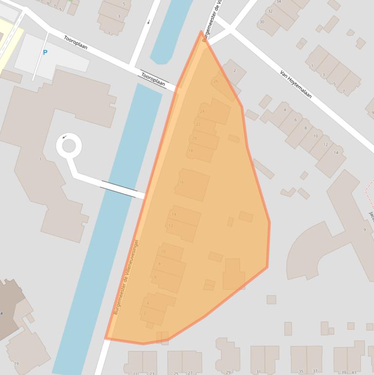 Kaart van postcodegebied 3055AN.