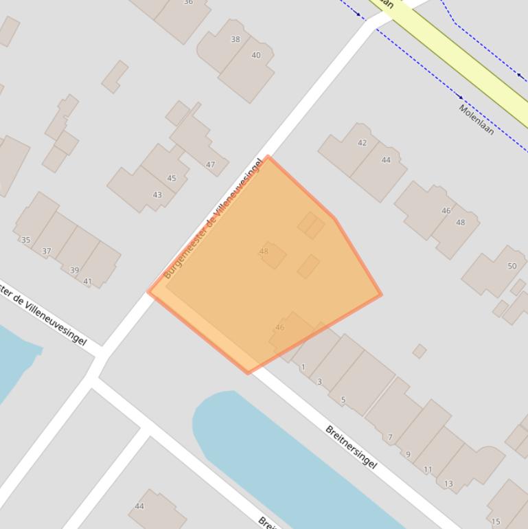 Kaart van postcodegebied 3055AR.