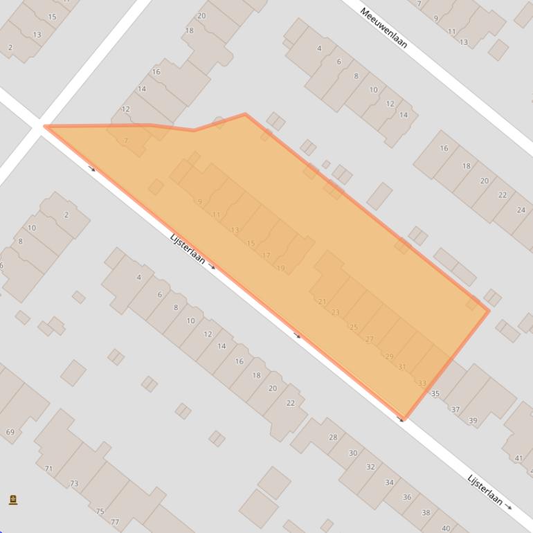 Kaart van postcodegebied 3055CC.
