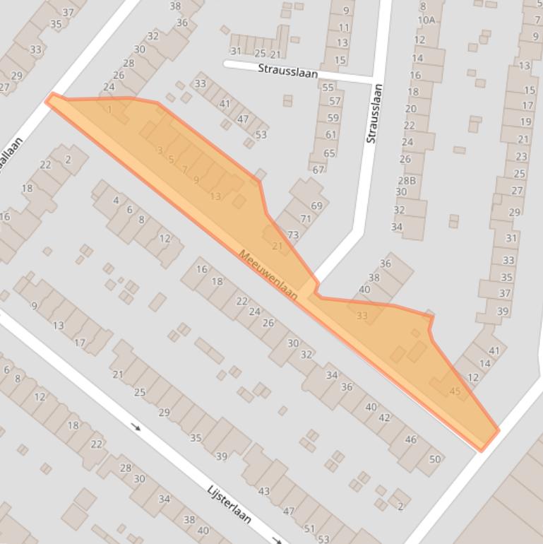 Kaart van postcodegebied 3055CK.