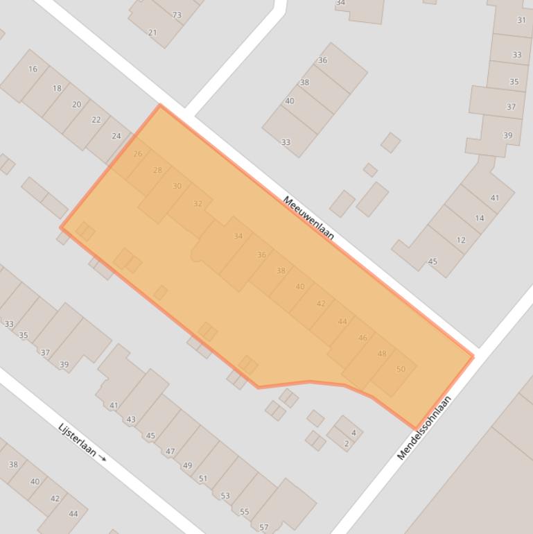 Kaart van postcodegebied 3055CM.