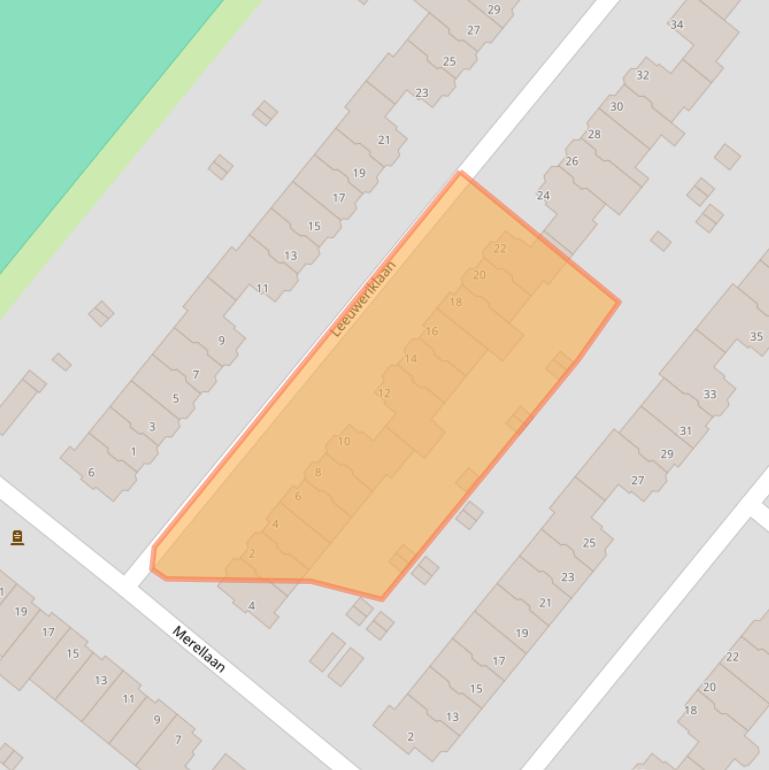 Kaart van postcodegebied 3055EB.