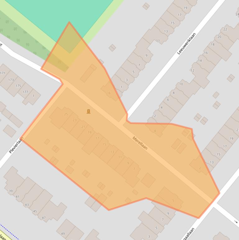 Kaart van postcodegebied 3055ED.