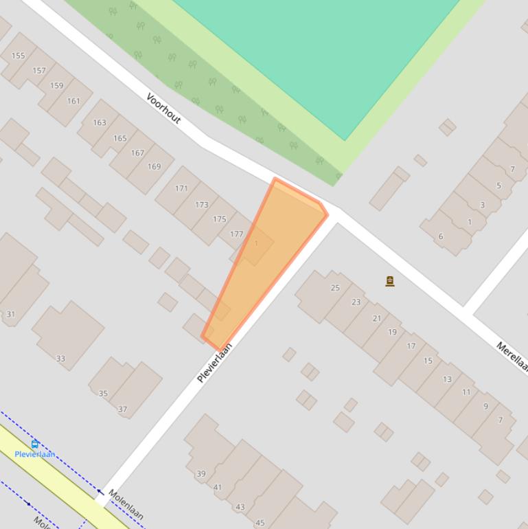 Kaart van postcodegebied 3055ET.