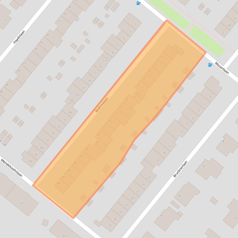 Kaart van postcodegebied 3055HB.