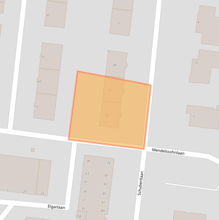 Kaart van postcodegebied 3055HM.