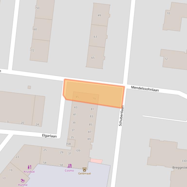 Kaart van postcodegebied 3055HN.