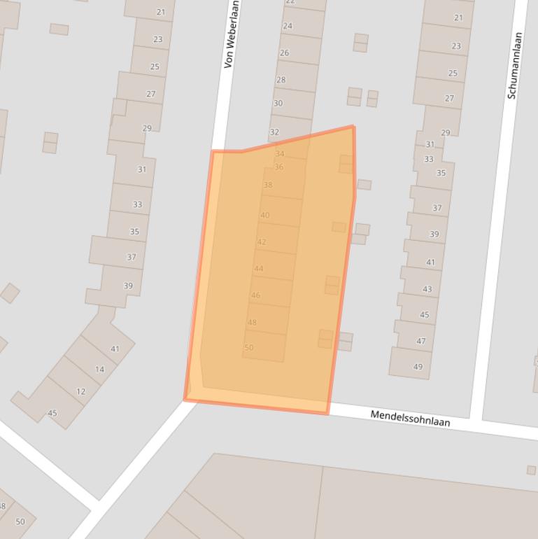 Kaart van postcodegebied 3055HZ.