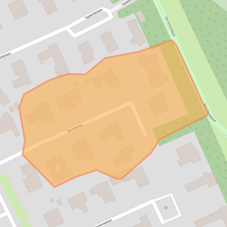 Kaart van postcodegebied 3055KC.