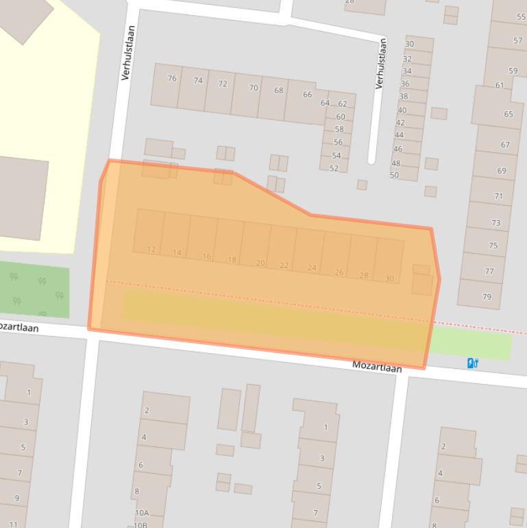 Kaart van postcodegebied 3055KK.