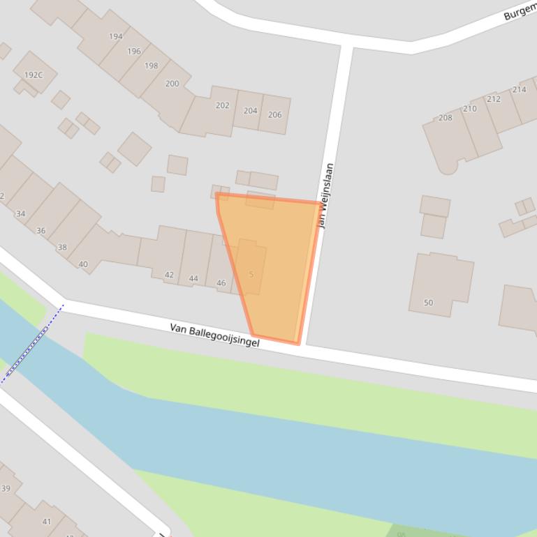 Kaart van postcodegebied 3055PS.