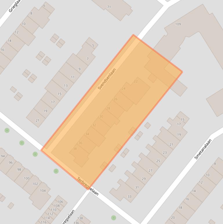 Kaart van postcodegebied 3055TP.