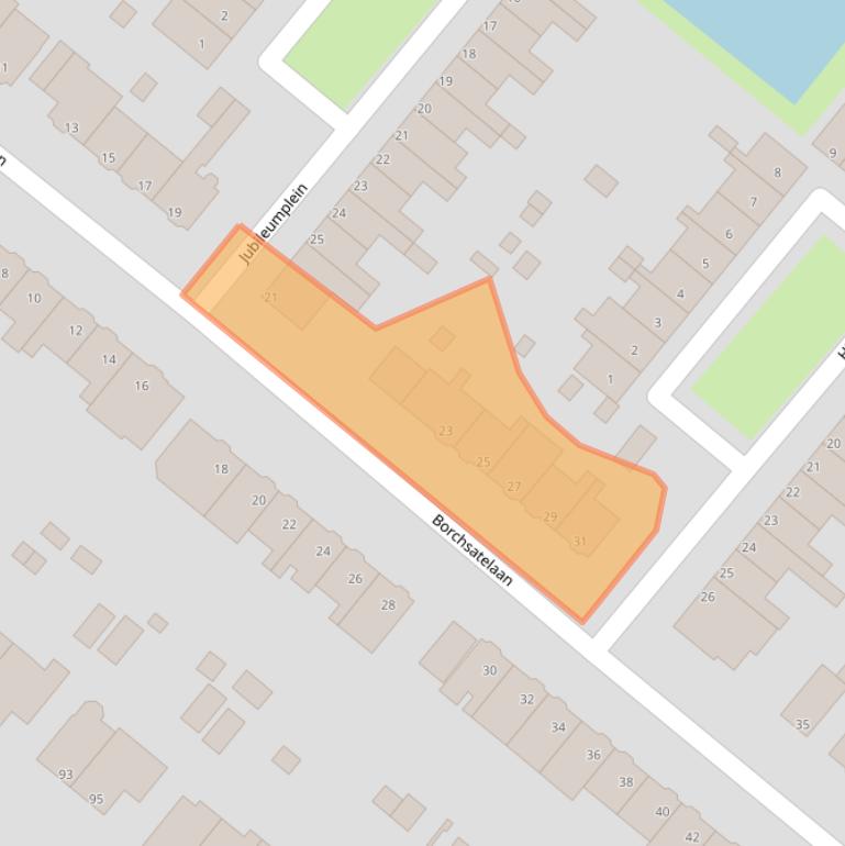 Kaart van postcodegebied 3055ZC.