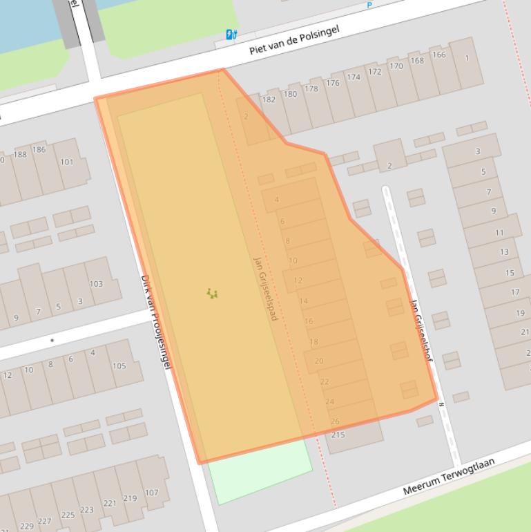 Kaart van postcodegebied 3056AE.