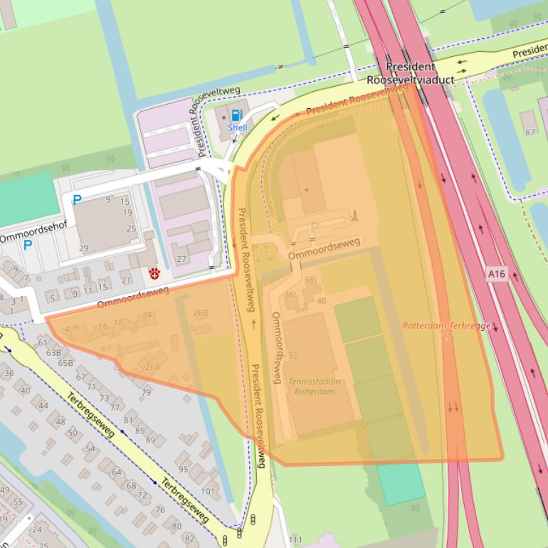 Kaart van postcodegebied 3056JP.