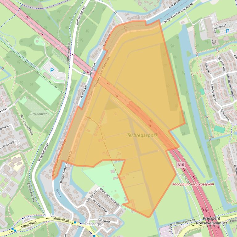 Kaart van postcodegebied 3056LM.
