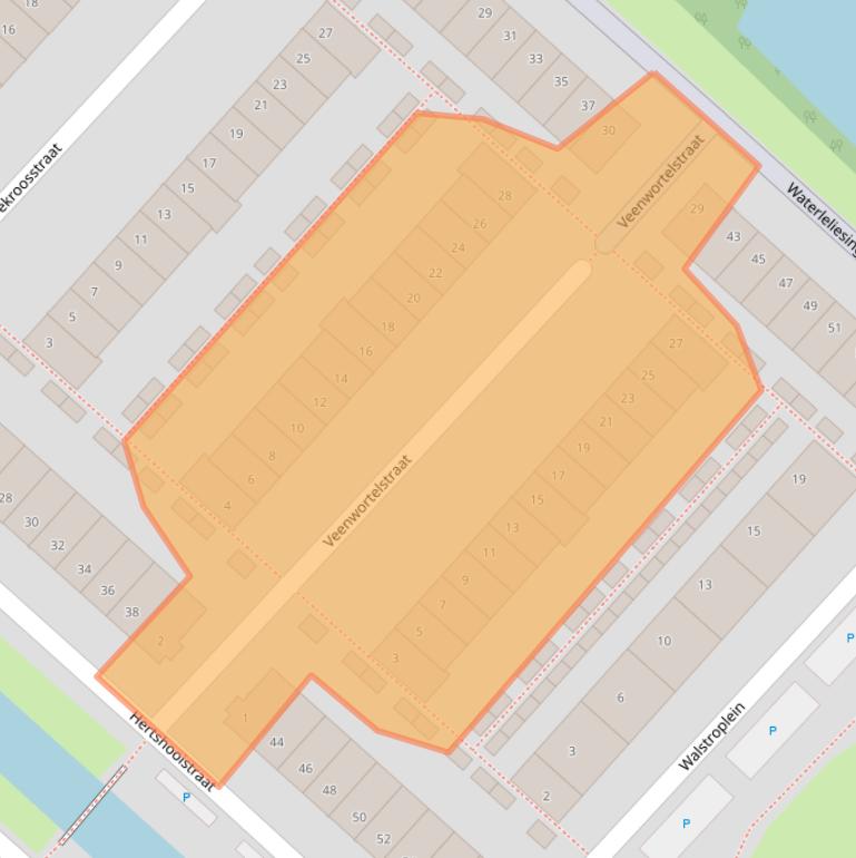 Kaart van postcodegebied 3056RK.