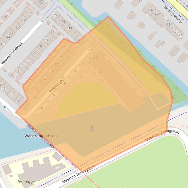 Kaart van postcodegebied 3056RL.