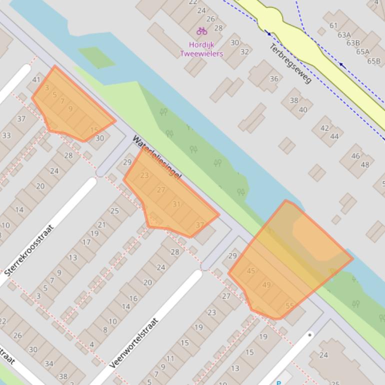 Kaart van postcodegebied 3056RM.