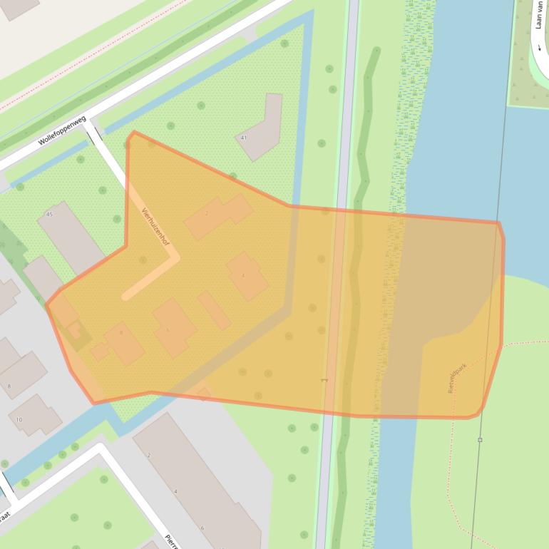 Kaart van postcodegebied 3059LP.