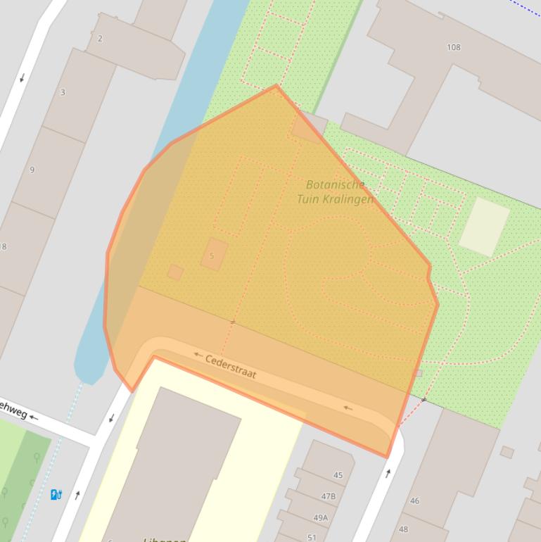 Kaart van postcodegebied 3061HV.