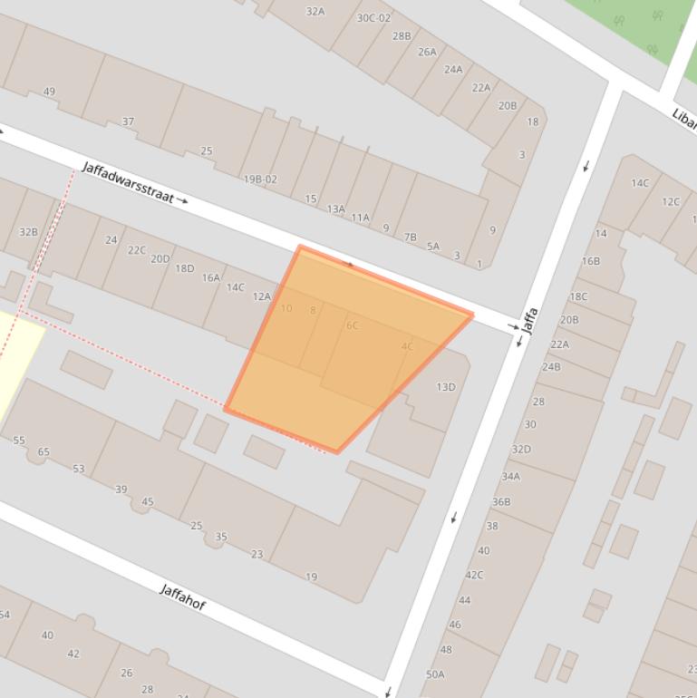 Kaart van postcodegebied 3061JP.