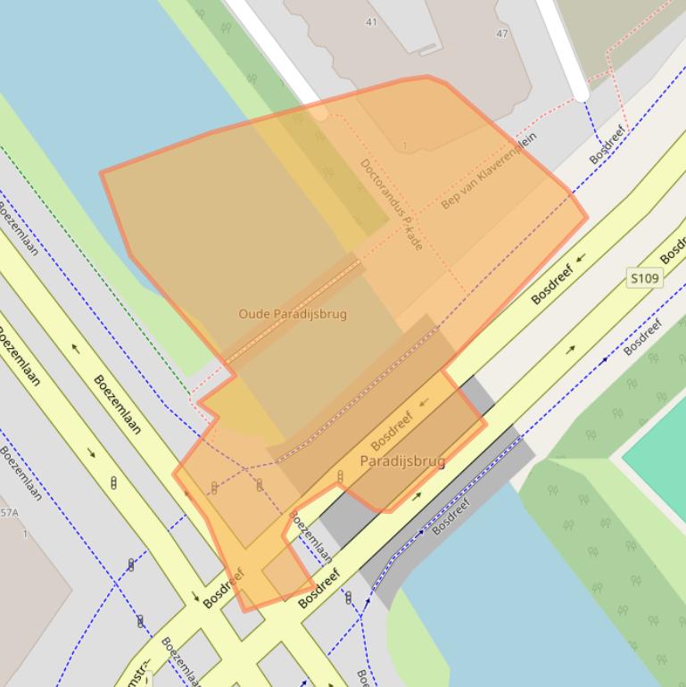 Kaart van postcodegebied 3062BH.