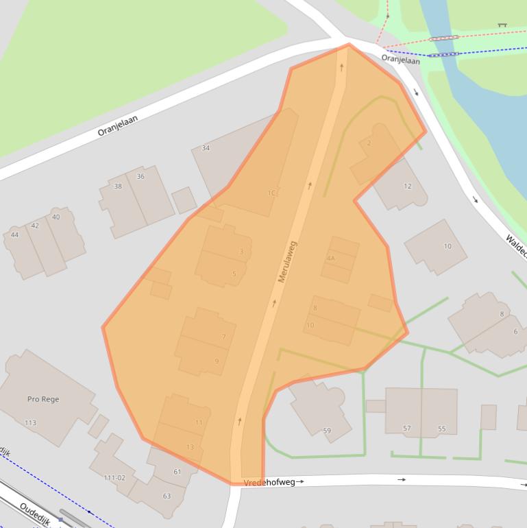 Kaart van postcodegebied 3062BM.