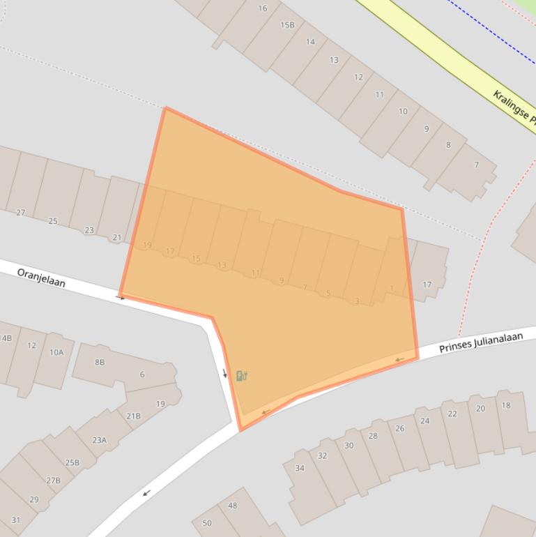 Kaart van postcodegebied 3062BN.