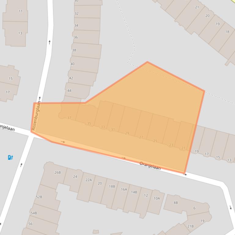 Kaart van postcodegebied 3062BP.