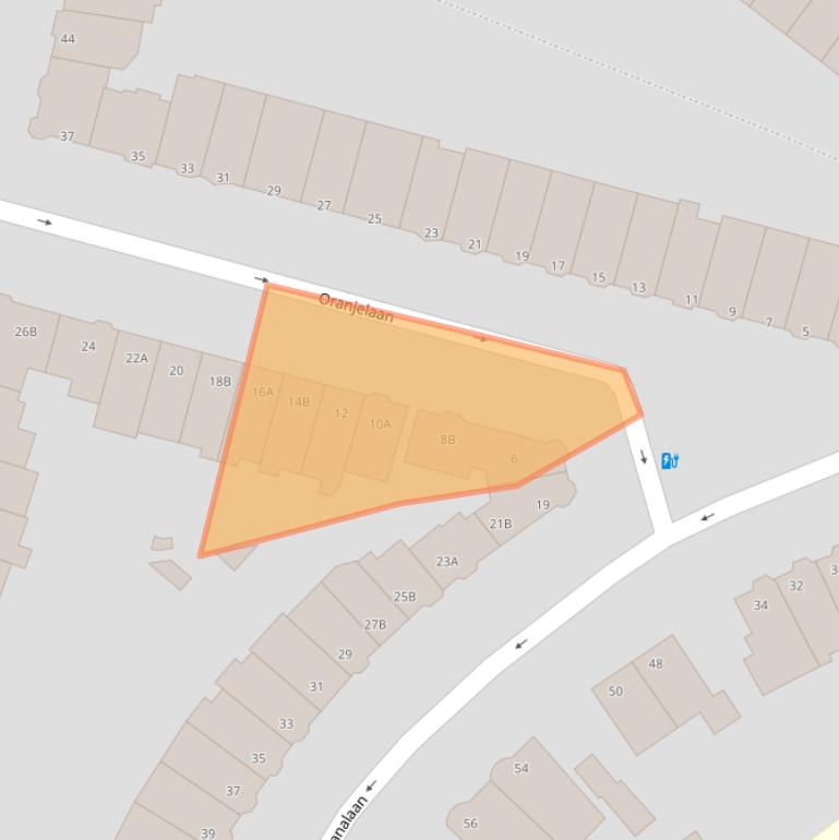 Kaart van postcodegebied 3062BR.