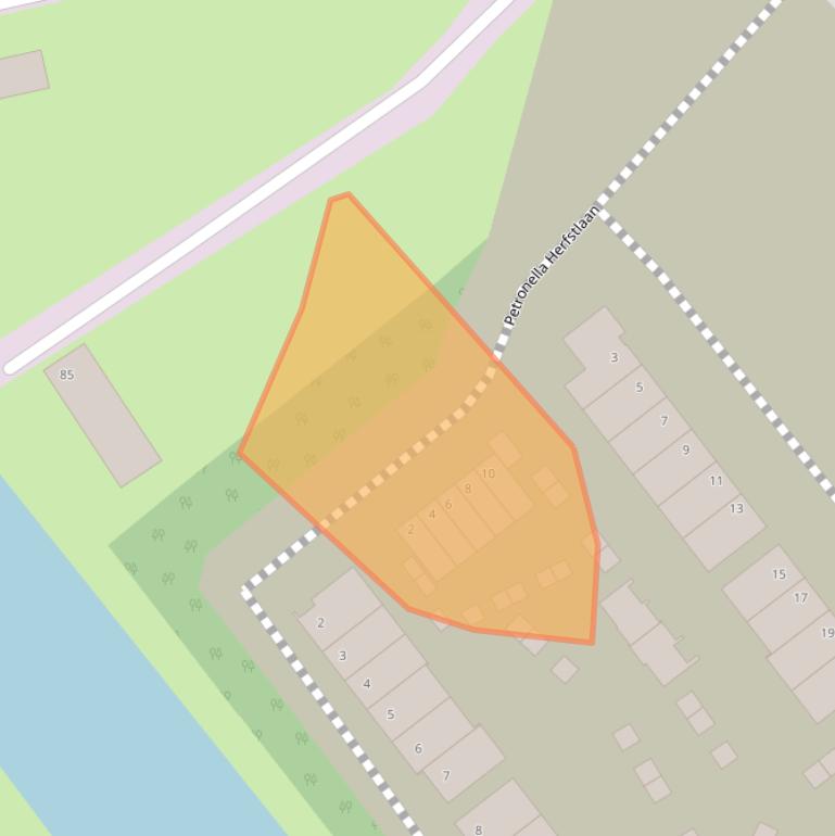 Kaart van postcodegebied 3062BX.