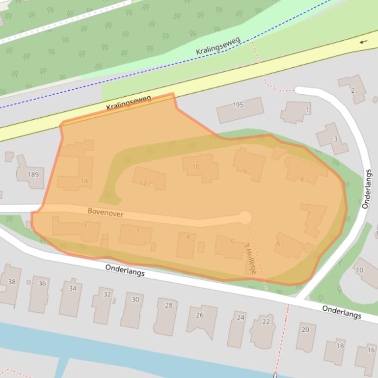 Kaart van postcodegebied 3062CC.