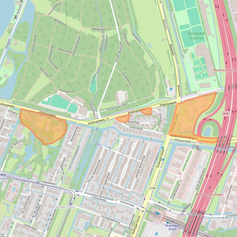 Kaart van postcodegebied 3062CE.