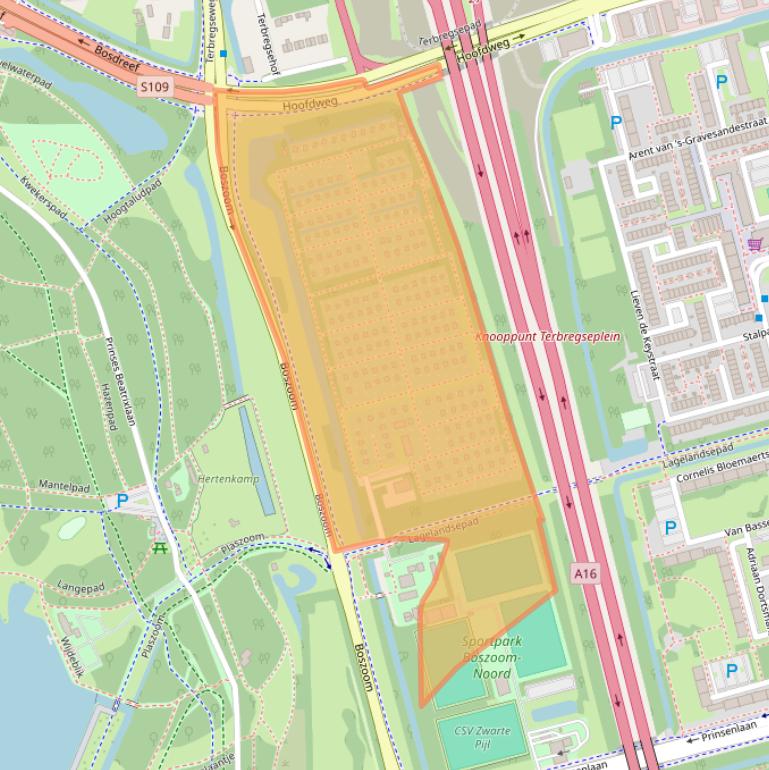 Kaart van postcodegebied 3062CH.