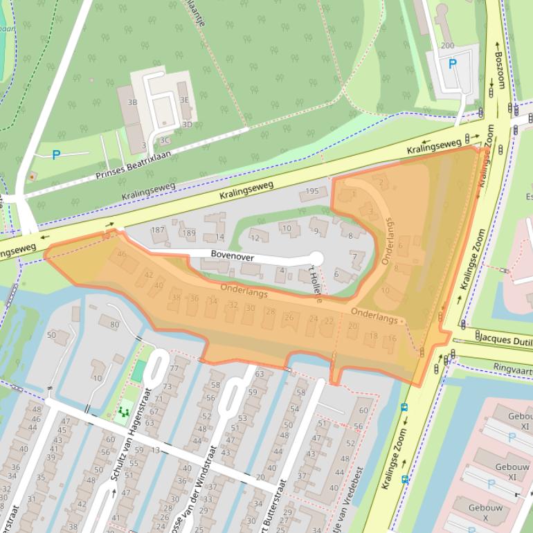 Kaart van postcodegebied 3062CK.