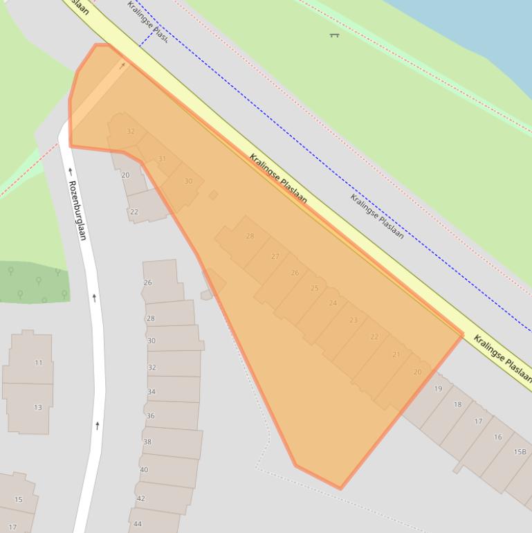 Kaart van postcodegebied 3062DB.