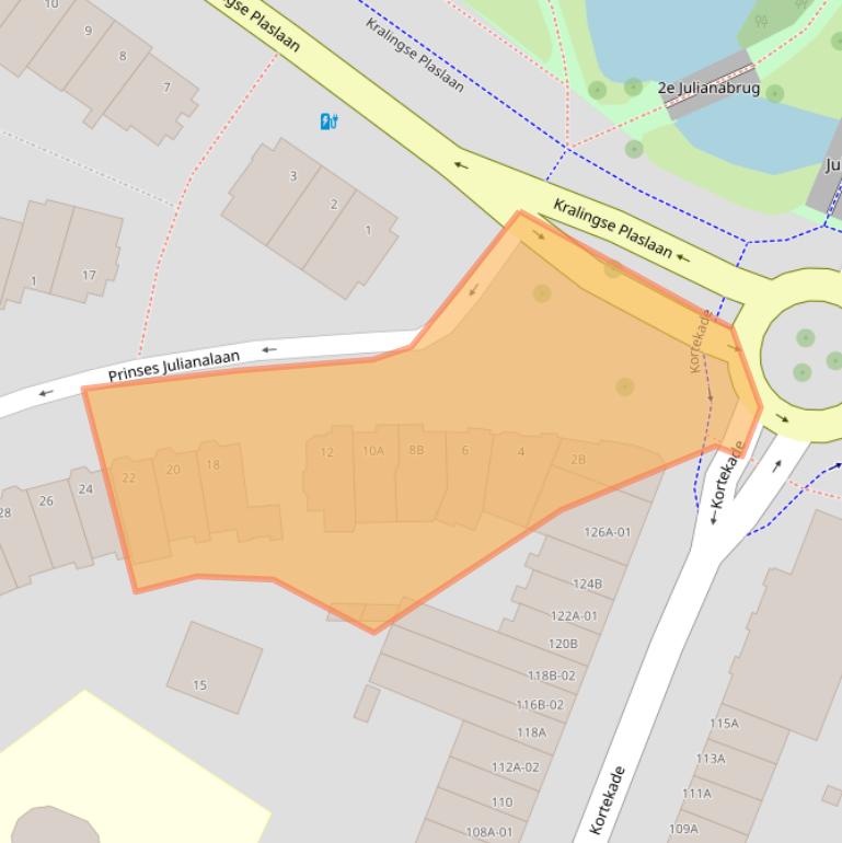 Kaart van postcodegebied 3062DH.