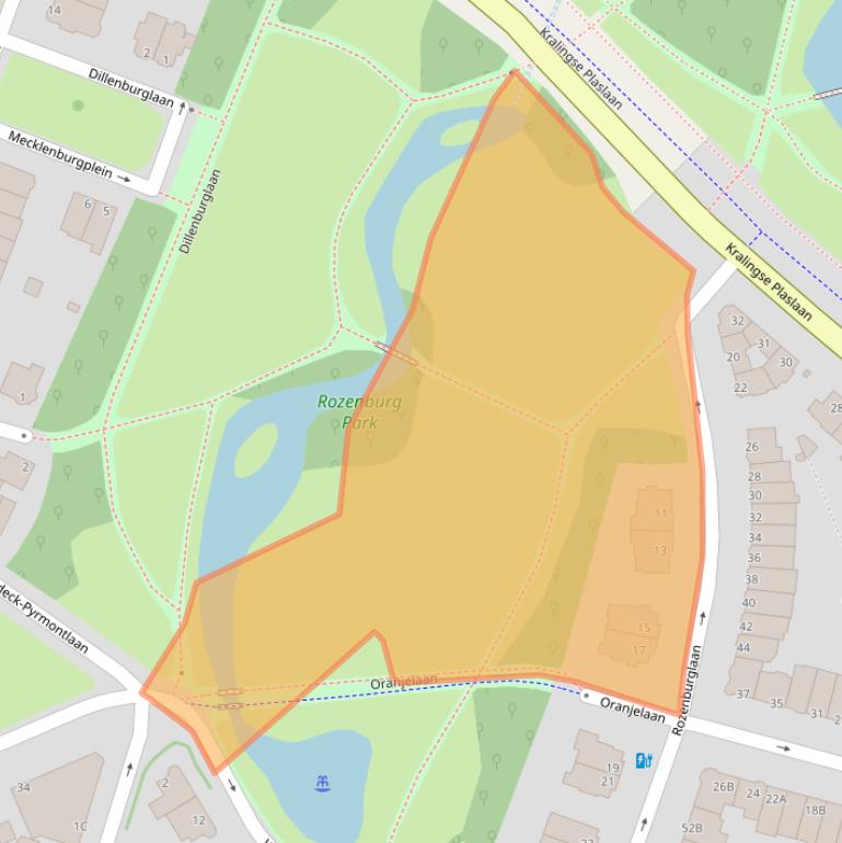 Kaart van postcodegebied 3062EA.