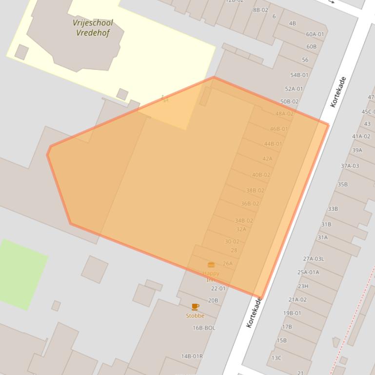 Kaart van postcodegebied 3062GS.