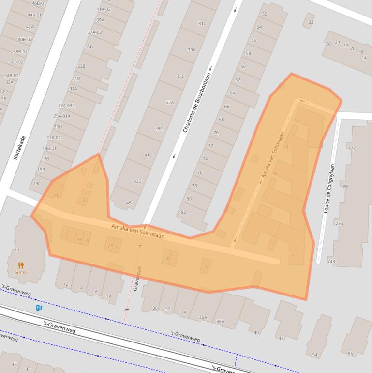 Kaart van postcodegebied 3062HA.